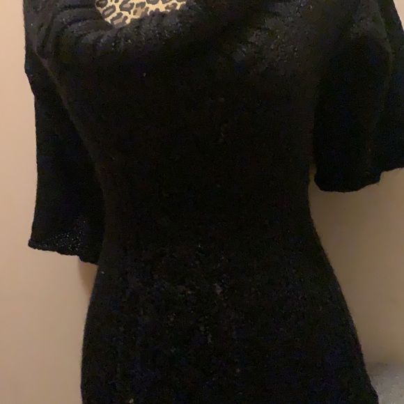 ARDEN B SWEATER SIZE XS BLACK OFF SHOULDER VERSATILE - Picture 4 of 12